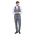 Men's Slim-Fit 3pc Suit, Notch Lapel