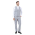 Men's Slim-Fit 3pc Suit, Notch Lapel