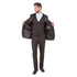 Men's Slim-Fit 3pc Suit, Notch Lapel