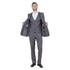 Men's Slim-Fit 3pc Suit, Notch Lapel