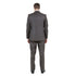 Brown Solid Shiny Sharkskin 3-PC Regular Modern Fit Suits