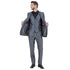 Men's Sharskin Slim-Fit 3-Piece Suit