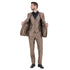 Men's Sharskin Slim-Fit 3-Piece Suit