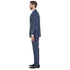 Navy Men's Sharskin Slim-Fit 3-Piece Suit