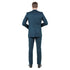 Mid. Navy Solid 2-PC Slim Fit Performance Stretch Suits