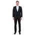 Black Solid 2-PC Slim Fit Performance Stretch Suits