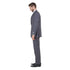 Gray Solid 2-PC Slim Fit Performance Stretch Suits