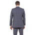 Gray Solid 2-PC Slim Fit Performance Stretch Suits