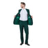 Hunter Green Solid 2-PC Slim Fit Performance Stretch Suits