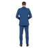 Blue Solid 2-PC Slim Fit Performance Stretch Suits