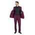 Burgundy Solid 2-PC Slim Fit Performance Stretch Suits