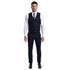 Men's 3pc Solid Suit, Notch Lapel