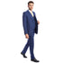 Men's 3pc Solid Suit, Notch Lapel