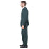 Hunter Green Men's Ultra Slim-Fit 3pc Suit w/ Expandable Waistband