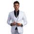 Men's Skinny-Fit Solid 3pc Suit