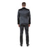 Mens 3pc Solid Satin Suit Set w/ Free Bowtie