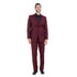 Men's Modern-Fit 3-Piece Suit Set w/ Jacket, Vest and Pants