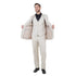 Men's Modern-Fit 3-Piece Suit Set w/ Jacket, Vest and Pants