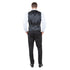 Men's Hybrid-Fit 3-Piece Suit w/ Satin Shawl Lapel