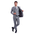 Men's Hybrid-Fit 3pc Sharkskin Suit w/ Expandable Waistband