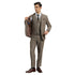 Men's Hybrid-Fit 3pc Tweed Suit w/ Expandable Waistband