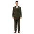 Men's Hybrid-Fit 3pc Tweed Suit w/ Expandable Waistband