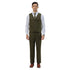 Men's Hybrid-Fit 3pc Tweed Suit w/ Expandable Waistband