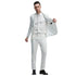 Men's Skinny Fit 2pc Linen Suit