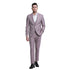 Sharkskin Suits w Double Breasted Vest- Linen Feel