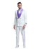 2 PC Satin Shawl Collar Suit