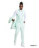 Men's Mint Polka Dot Suit With Matching Vest, Pants, & Bowtie