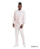 Men's Pink Polka Dot Suit With Matching Vest, Pants, & Bowtie