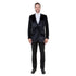 Men's Modern Fit Velvet Blazer Only