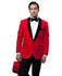 Men's Slim-Fit Tuxedo Sport Coat w/ Satin Shawl Lapel