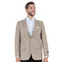 Mens Notch Lapel Blazer Only a Linen Look