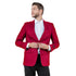 Mens Notch Lapel Blazer Only a Linen Look