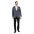 Mens Notch Lapel Blazer Only a Linen Look