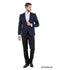 Mens Peak Lapel Blazer Only Solid Pattern