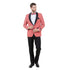 Men's Velvet Slim-Fit Blazer w/ Satin Shawl Collar