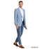 Men's Plaid Slim-Fit Blazer w/ Notch Lapel