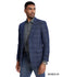 Men's Glen Plaid Jacket Blazer Only