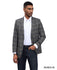 Men's Glen Plaid Jacket Blazer Only