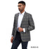 Men's Glen Plaid Jacket Blazer Only