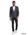 Men's Modern Fit Windowpane Sport Coat w/ Notch Lapel