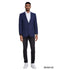 Men's Modern Fit Windowpane Sport Coat w/ Notch Lapel