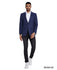 Men's Modern Fit Windowpane Sport Coat w/ Notch Lapel