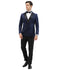 Men's Hybrid Fit Velvet Sport Coat w/ Satin Peak Lapel