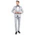 Men's Tailored-Fit Suits Separates Tuxedo Jacket w/ Peak Lapel