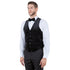 Men's Slim-fit Velvet Suits Separates, Vest And Bowtie