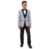 Perry Ellis Boy's 5pc Solid Tuxedo